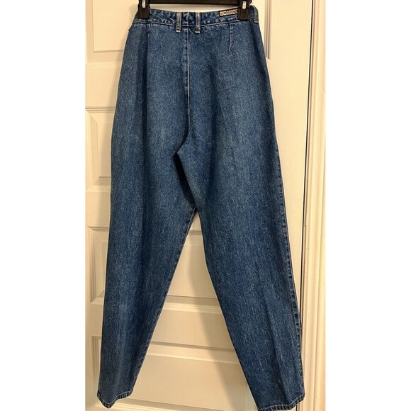 VTG. 80s 90s Union Bay Jeans High Waist Baggy Loose Pleated Mom Preppy Sz. 11 - Picture 2 of 11